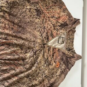 Rare mossy oak brush First lite Camouflage Quarter-Zip